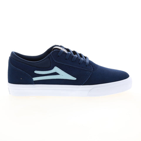 Lakai Griffin MS1240227A00 Mens Blue Suede Skate Inspired Sneakers Shoes