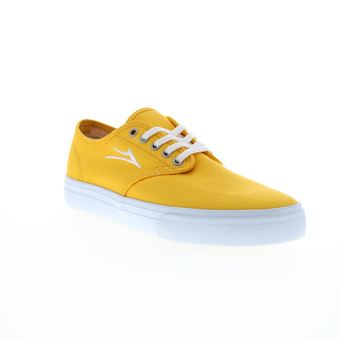 Lakai Oxford MS2210255A00 Mens Yellow Canvas Skate Inspired Sneakers Shoes