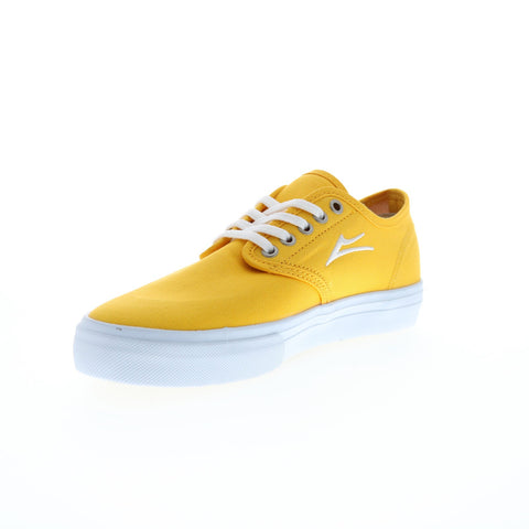 Lakai Oxford MS2210255A00 Mens Yellow Canvas Skate Inspired Sneakers Shoes