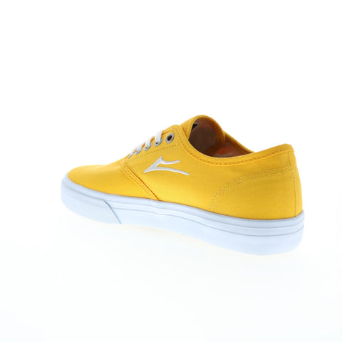 Lakai Oxford MS2210255A00 Mens Yellow Canvas Skate Inspired Sneakers Shoes
