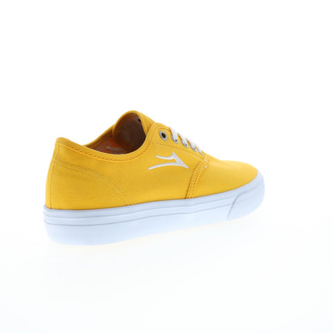 Lakai Oxford MS2210255A00 Mens Yellow Canvas Skate Inspired Sneakers Shoes