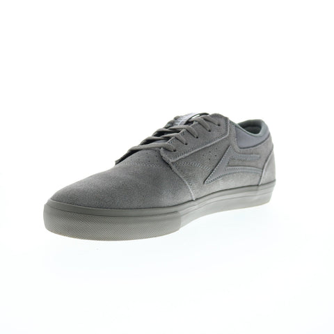 Lakai Griffin MS3210227A00 Mens Gray Suede Skate Inspired Sneakers Shoes