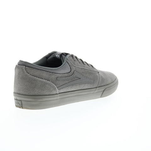 Lakai Griffin MS3210227A00 Mens Gray Suede Skate Inspired Sneakers Shoes