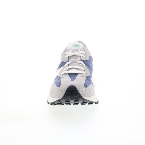 New Balance 327 MS327CZ Mens Gray Suede Lace Up Lifestyle Sneakers Shoes