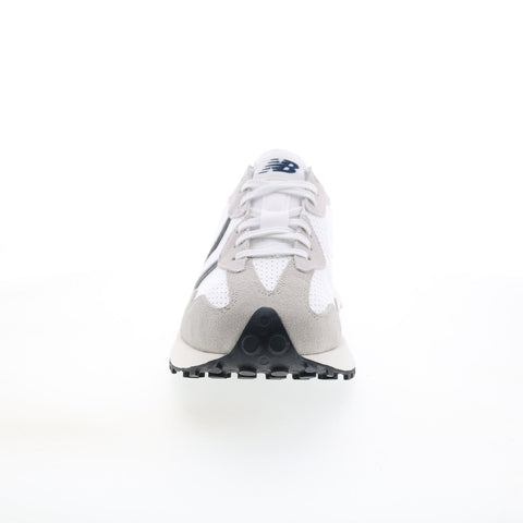 New Balance 327 MS327NH Mens Gray Suede Lace Up Lifestyle Sneakers Shoes