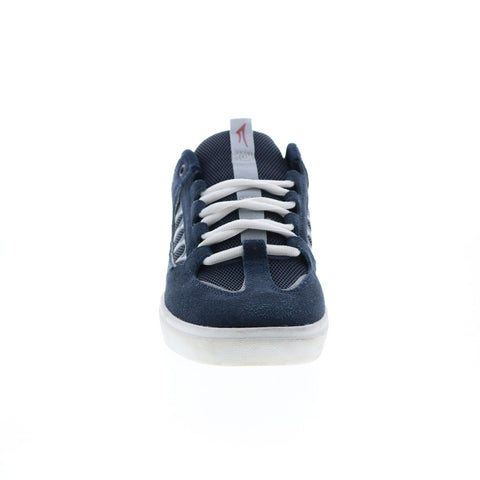 Lakai Carroll MS4200117B00 Mens Blue Suede Skate Inspired Sneakers Shoes