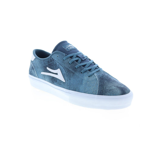 Lakai Flaco Ii MS4210112A00 Mens Blue Suede Skate Inspired Sneakers Shoes