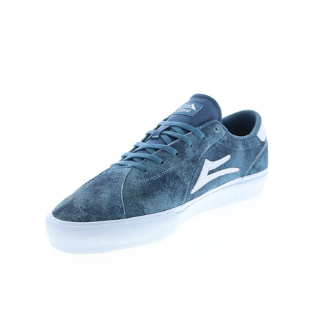 Lakai Flaco Ii MS4210112A00 Mens Blue Suede Skate Inspired Sneakers Shoes