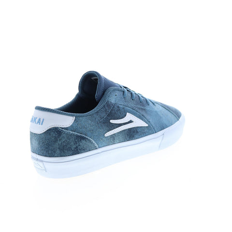 Lakai Flaco Ii MS4210112A00 Mens Blue Suede Skate Inspired Sneakers Shoes