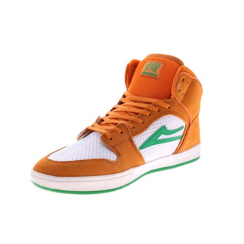 Lakai Telford Larry June Mens Orange Suede Skate Inspired Sneakers Shoes