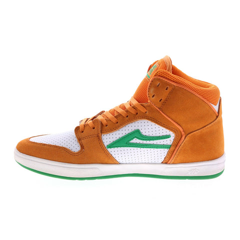 Lakai Telford Larry June Mens Orange Suede Skate Inspired Sneakers Shoes