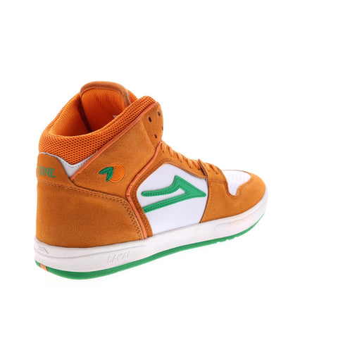 Lakai Telford Larry June Mens Orange Suede Skate Inspired Sneakers Shoes
