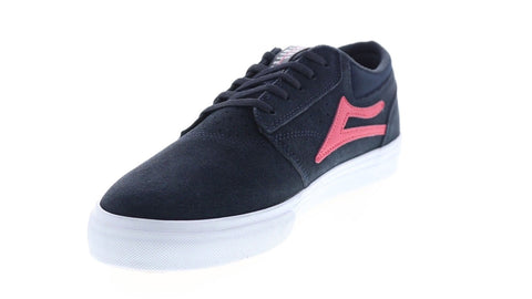 Lakai Griffin MS4210227A00 Mens Blue Suede Skate Inspired Sneakers Shoes