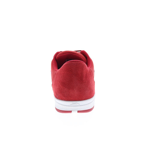Lakai Brighton MS4210257B00 Mens Red Suede Skate Inspired Sneakers Shoes