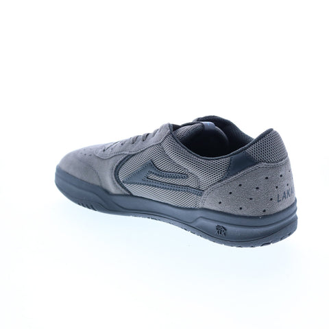 Lakai Atlantic MS4220082B00 Mens Gray Suede Skate Inspired Sneakers Shoes