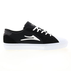 Lakai Flaco II MS4220112A00 Mens Black Suede Skate Inspired Sneakers Shoes