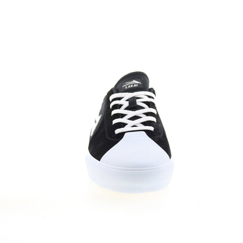 Lakai Flaco II MS4220112A00 Mens Black Suede Skate Inspired Sneakers Shoes