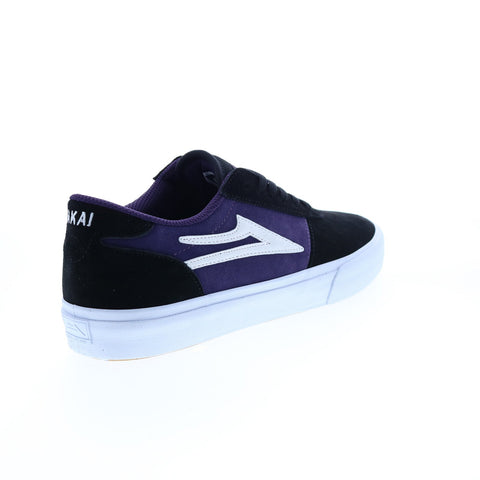 Lakai Manchester MS4220200A00 Mens Black Suede Skate Sneakers Shoes