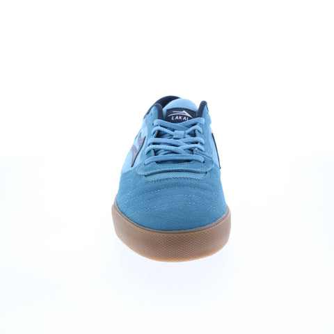 Lakai Cambridge MS4220252A00 Mens Blue Suede Skate Sneakers Shoes