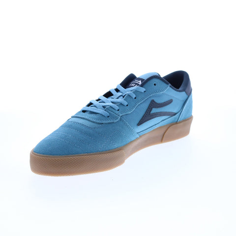 Lakai Cambridge MS4220252A00 Mens Blue Suede Skate Sneakers Shoes