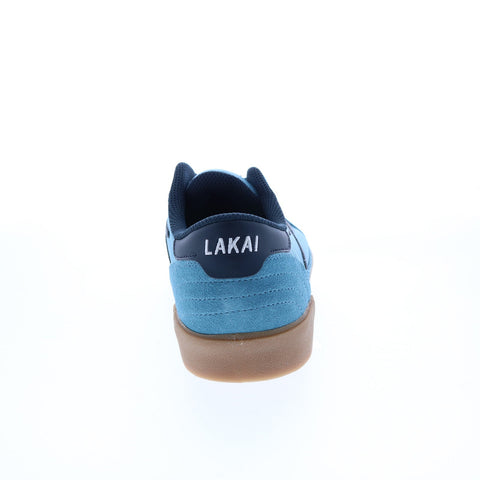 Lakai Cambridge MS4220252A00 Mens Blue Suede Skate Sneakers Shoes