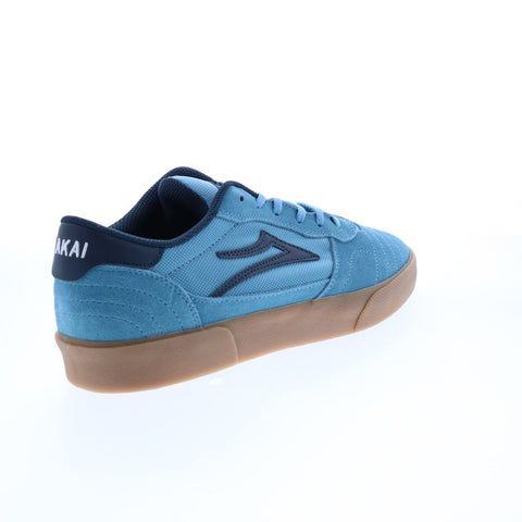 Lakai Cambridge MS4220252A00 Mens Blue Suede Skate Sneakers Shoes
