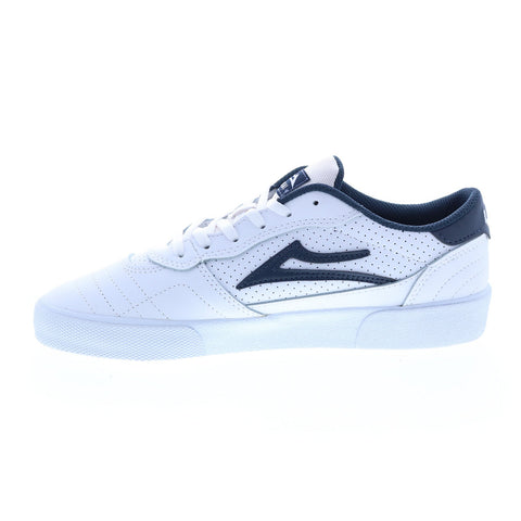 Lakai Cambridge MS4220252A00 Mens White Leather Skate Sneakers Shoes