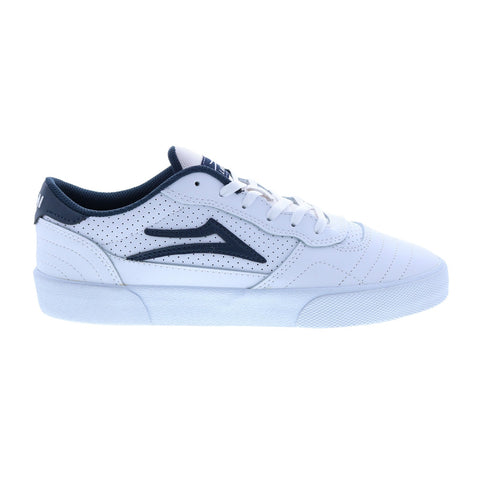 Lakai Cambridge MS4220252A00 Mens White Leather Skate Sneakers Shoes