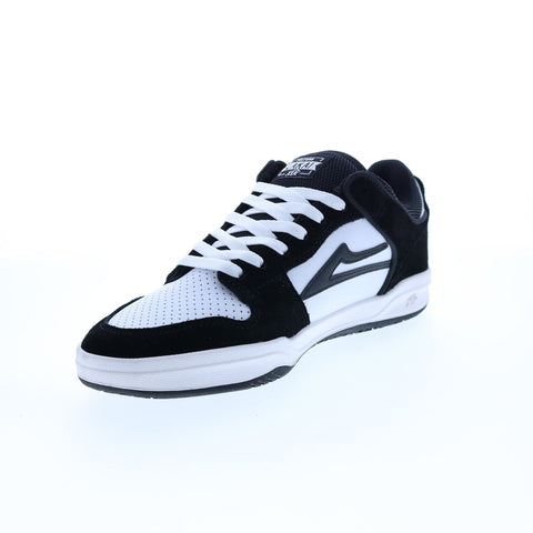 Lakai Telford Low MS4220262B00 Mens Black Suede Skate Sneakers Shoes