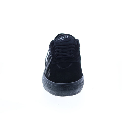 Lakai Essex MS4220263A00 Mens Black Suede Skate Inspired Sneakers Shoes