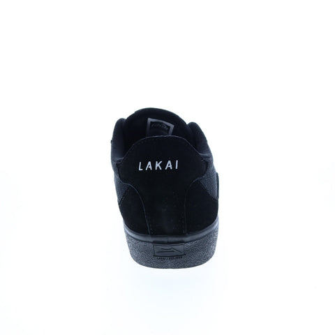 Lakai Essex MS4220263A00 Mens Black Suede Skate Inspired Sneakers Shoes