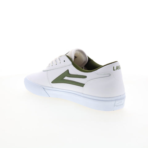 Lakai Manchester MS4230200A00 Mens White Skate Inspired Sneakers Shoes