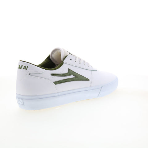 Lakai Manchester MS4230200A00 Mens White Skate Inspired Sneakers Shoes