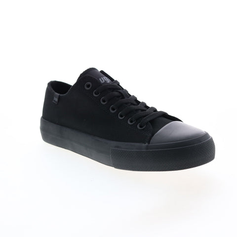 Lugz Stagger LO MSTAGLC-001 Mens Black Canvas Lifestyle Sneakers Shoes
