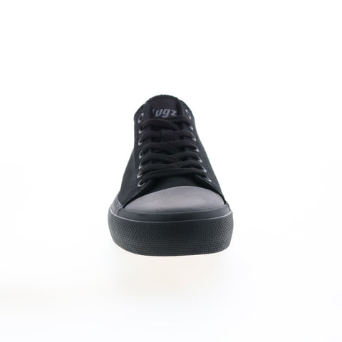 Lugz Stagger LO MSTAGLC-001 Mens Black Canvas Lifestyle Sneakers Shoes