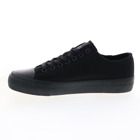 Lugz Stagger LO MSTAGLC-001 Mens Black Canvas Lifestyle Sneakers Shoes