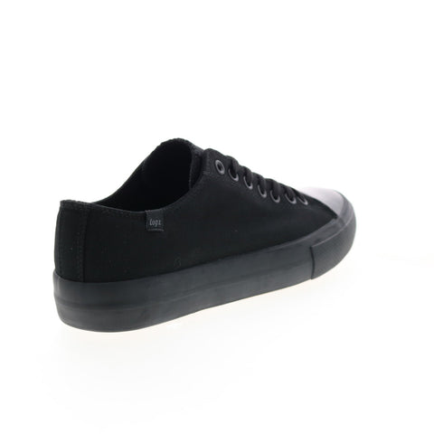 Lugz Stagger LO MSTAGLC-001 Mens Black Canvas Lifestyle Sneakers Shoes
