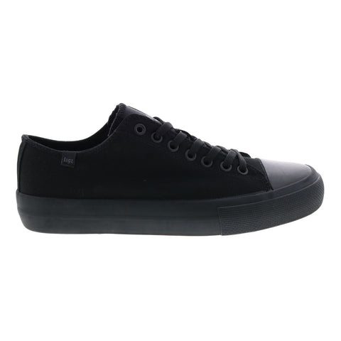 Lugz Stagger LO MSTAGLC-001 Mens Black Canvas Lifestyle Sneakers Shoes