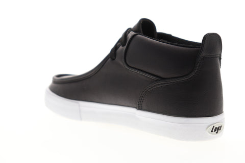 Lugz Strider LX MSTRGV-012 Mens Black Mid Top Lace Up Lifestyle Sneakers Shoes