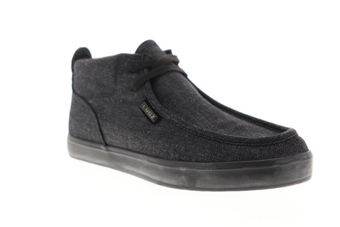 Lugz Strider Denim MSTRIDC-001 Mens Black Canvas Lifestyle Sneakers Shoes