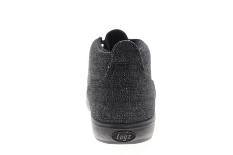 Lugz Strider Denim MSTRIDC-001 Mens Black Canvas Lifestyle Sneakers Shoes