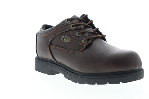 Lugz Savoy Slip Resistant Mens Brown Athletic Work & Safety Shoes