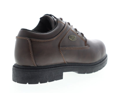 Lugz Savoy Slip Resistant Mens Brown Athletic Work & Safety Shoes