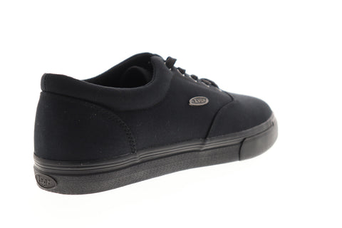 Lugz Vet MVETCC-001 Mens Black Canvas Low Top Lace Up Lifestyle Sneakers Shoes