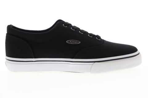 Lugz Vet MVETCC-060 Mens Black Canvas Low Top Lace Up Lifestyle Sneakers Shoes