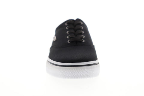 Lugz Vet MVETCC-060 Mens Black Canvas Low Top Lace Up Lifestyle Sneakers Shoes