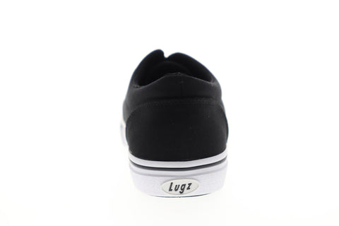 Lugz Vet MVETCC-060 Mens Black Canvas Low Top Lace Up Lifestyle Sneakers Shoes