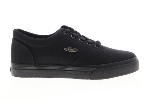 Lugz Vet CC MVETCCC-001 Mens Black Canvas Lace Up Lifestyle Sneakers Shoes