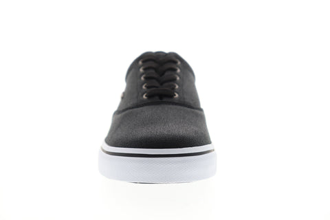 Lugz Vet CC MVETCCC-060 Mens Black Canvas Low Top Lifestyle Sneakers Shoes