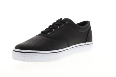 Lugz Vet CC MVETCCC-060 Mens Black Canvas Low Top Lifestyle Sneakers Shoes